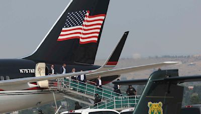 Donald Trump heads to Montana rally after plane was diverted but landed safely