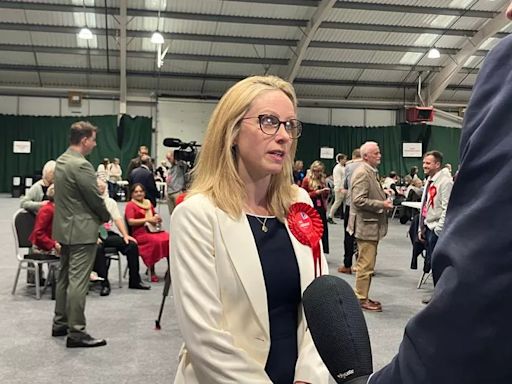 Labour's Lucy Rigby gains Northampton North seat with large majority