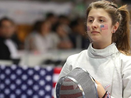 American fencer Elizabeth Tartakovsky talks mental health ahead of Olympic debut in Paris