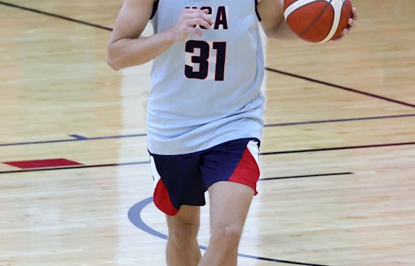 Cooper Flagg, 17, puts on show at US men's basketball Olympic training camp