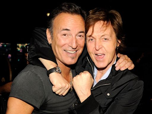 Paul McCartney teases Bruce Springsteen: ‘He’s never worked a day in his life’