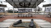 Jackie Robinson statue found burned and in pieces after it was cut off at the ankles in Wichita