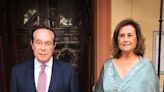 Curro Romero y Carmen Tello celebran su boda religiosa en Sevilla