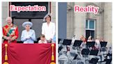 Disappointing photos show what it was like to visit London during the Queen's Platinum Jubilee weekend