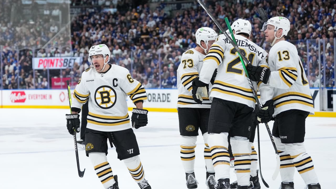 Marchand Sets Bruins' Playoff Goals Mark as Boston Opens Up 3-1 Series Lead | Boston Bruins