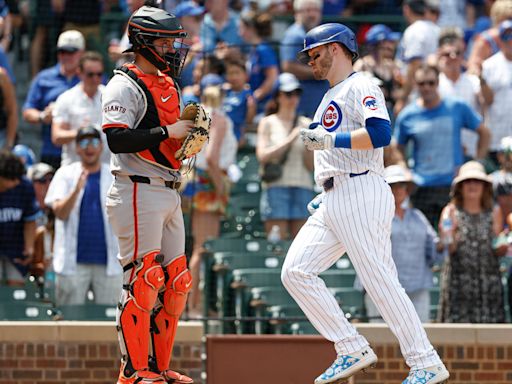 Ian Happ homers in 10th, Cubs snap 4-game skid with 5-3 win over Giants