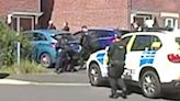 Armed cops storm Southport house after horror stabbing leaves two children dead