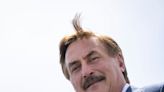 MyPillow CEO Mike Lindell says he was late to a conservative event because a door on his private jet fell off