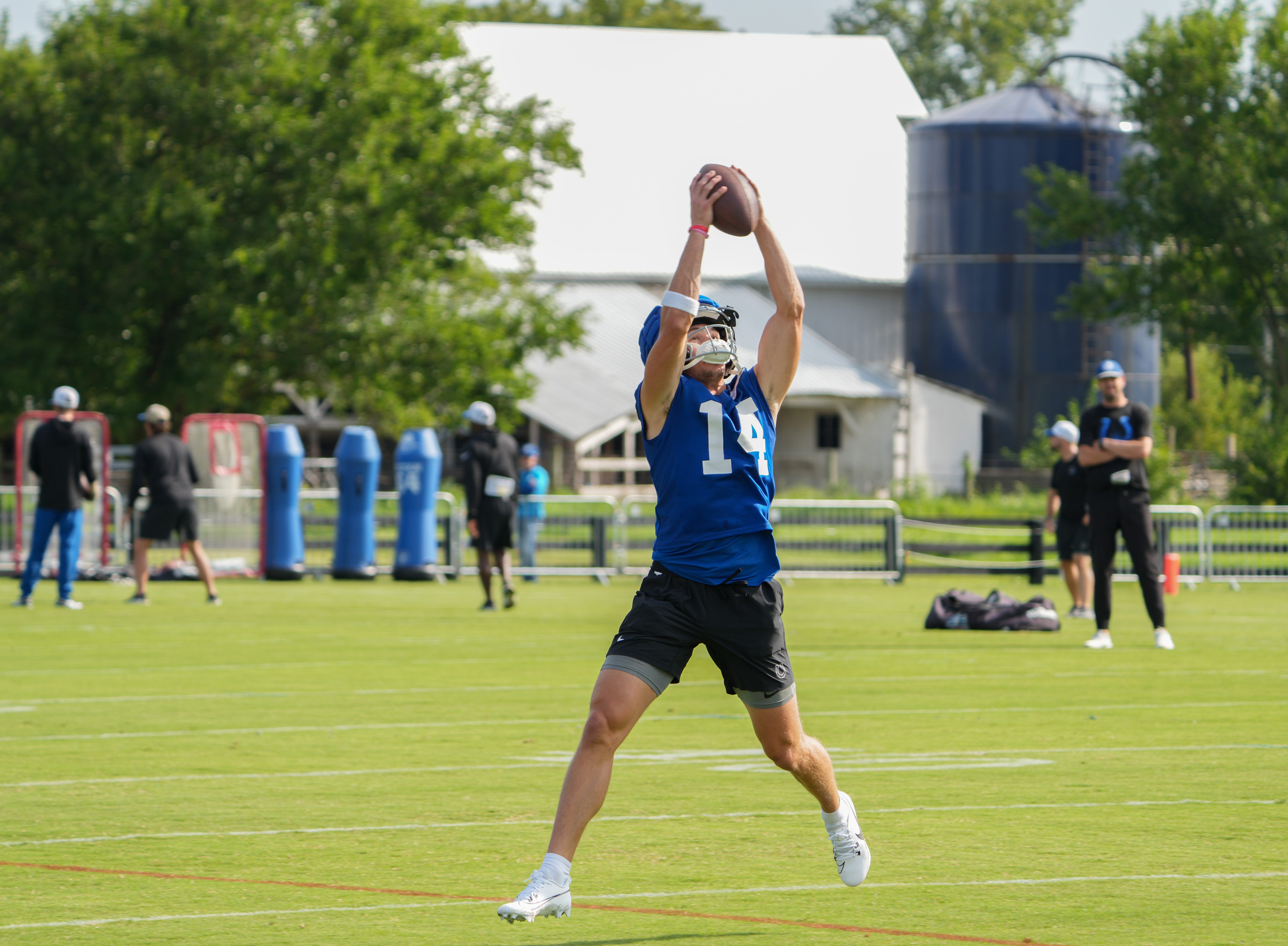 Colts camp observations: Alec Pierce deep, Adonai Mitchell in slot spark big offensive day