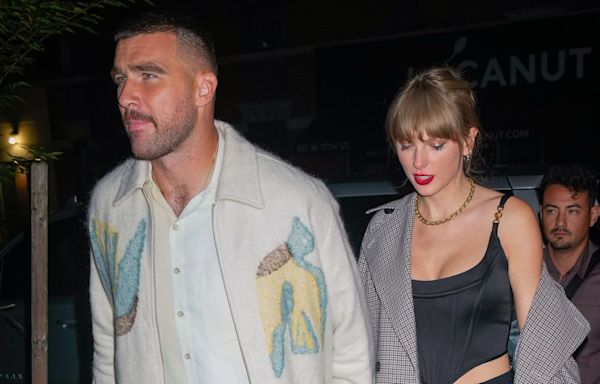 A Source Claims Taylor Swift Is "Worried" About Travis Kelce Getting "Freaked Out" by Fame