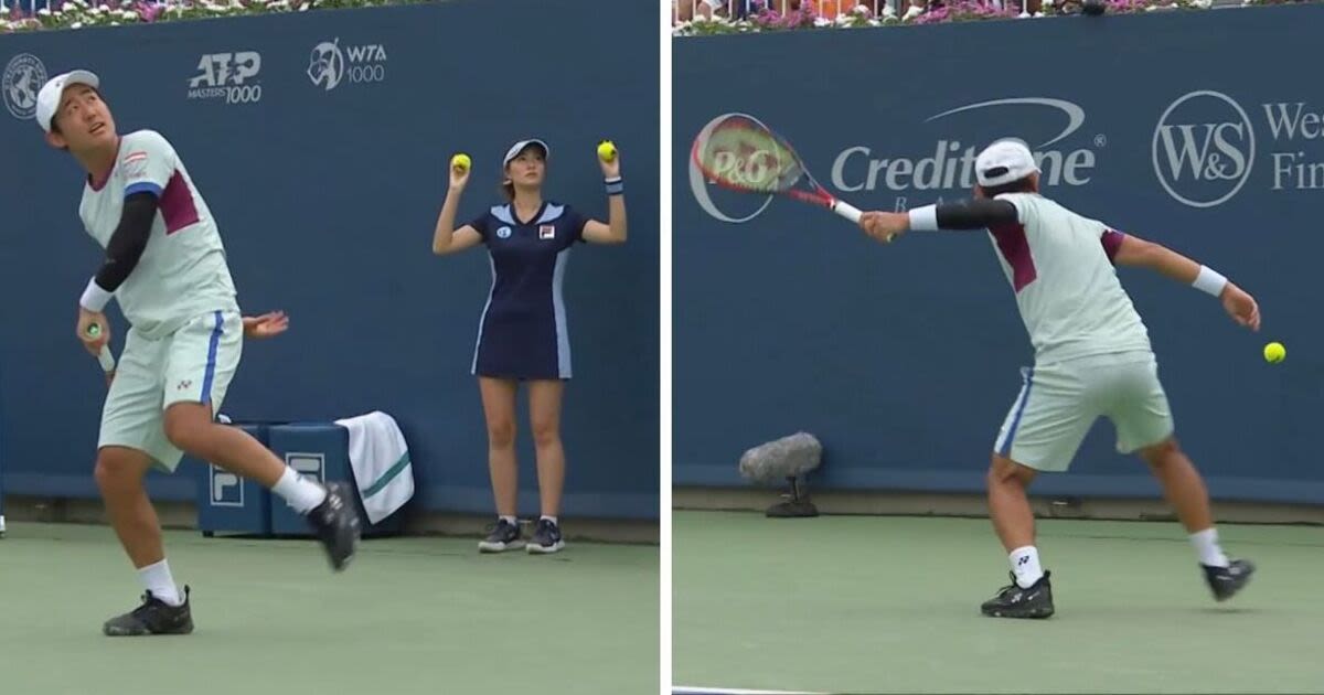 Cincinnati Open star 'loses his mind' as he smashes balls in huge meltdown