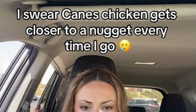 Woman makes shocking claim after ordering Raising Cane's strips