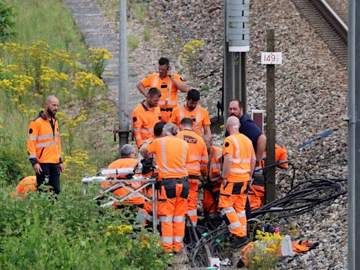 Fears Putin is behind attack on France's rail networks after spy arrested