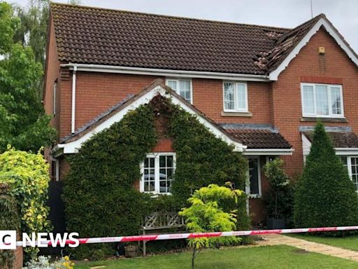 Lightning bolt strikes house in Bury St Edmunds