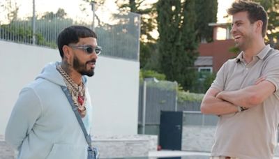 Anuel AA publicó imagen junto a Gerard Piqué: los más odiados pero los más amados