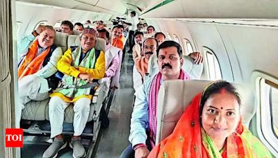 Chhattisgarh Cabinet Visits Ram Temple in Ayodhya | Raipur News - Times of India