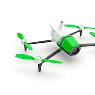 A drone with four rotors arranged in a square pattern. Most popular type of drone for consumer and commercial use. Can be used for aerial photography, videography, and recreational flying.