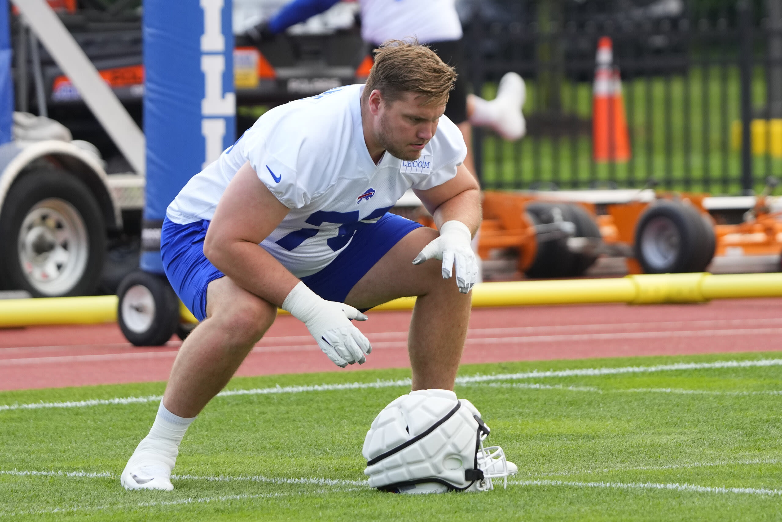 Bills players working out again this week at offseason practice (video)