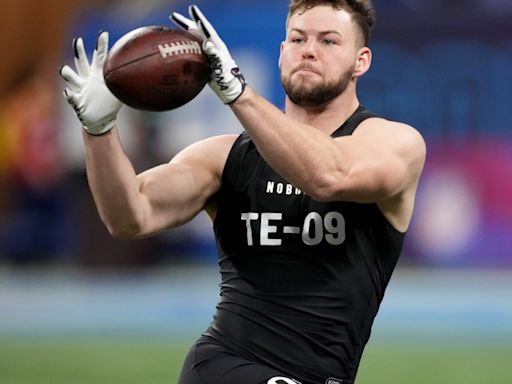 Bengals had starter grades on rookie TEs Erick All, Tanner McLachlan