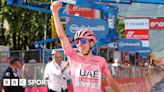 Giro d'Italia: Slovenia's Tadej Pogacar claims record sixth stage win