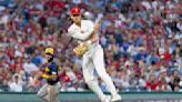 Bohm ties game with homer in 8th, Castellanos doubles in 10th, leading Phillies past Brewers 2-1