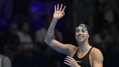 Gretchen Walsh y Nic Fink logran el pase a los Juegos y Katie Ledecky manda en 200 libre