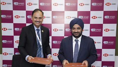 HSBC India enters into bancassurance partnership with SBI GI - ET BFSI