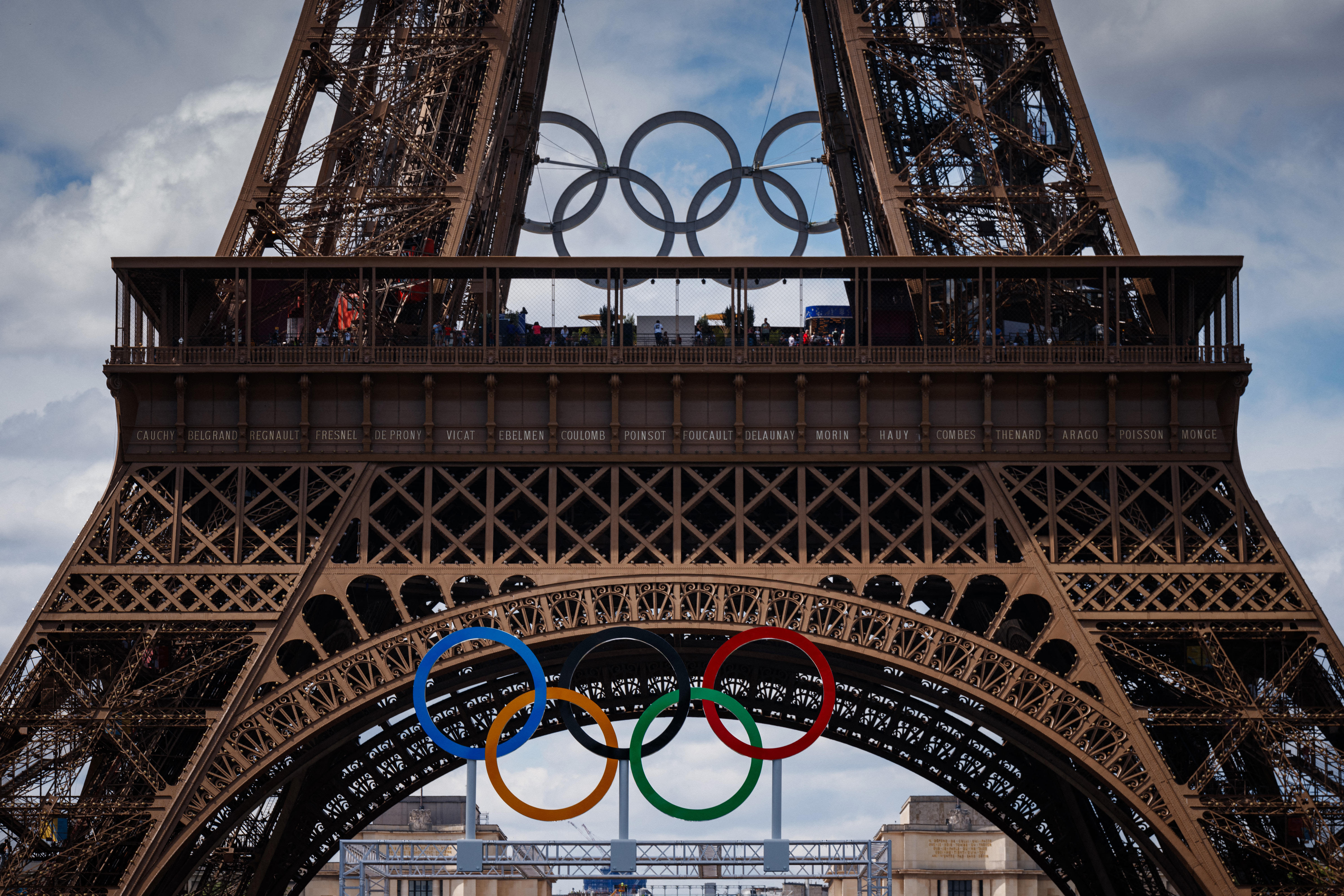 Which countries are in the 2024 Olympics, and which countries aren't?