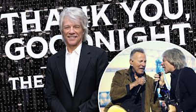 Jersey rockers unplugged: Jon Bon Jovi and Bruce Springsteen go on 100-mile drives — with no cellphones!