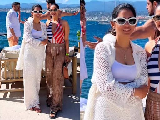 Isha Ambani's effortless elegance at Ambani family's luxury cruise celebration - Times of India