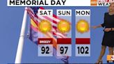 Hot holiday weekend ahead for the Phoenix area
