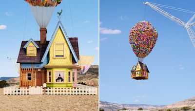 Airbnb replicates house from Disney's 'Up' that actually floats