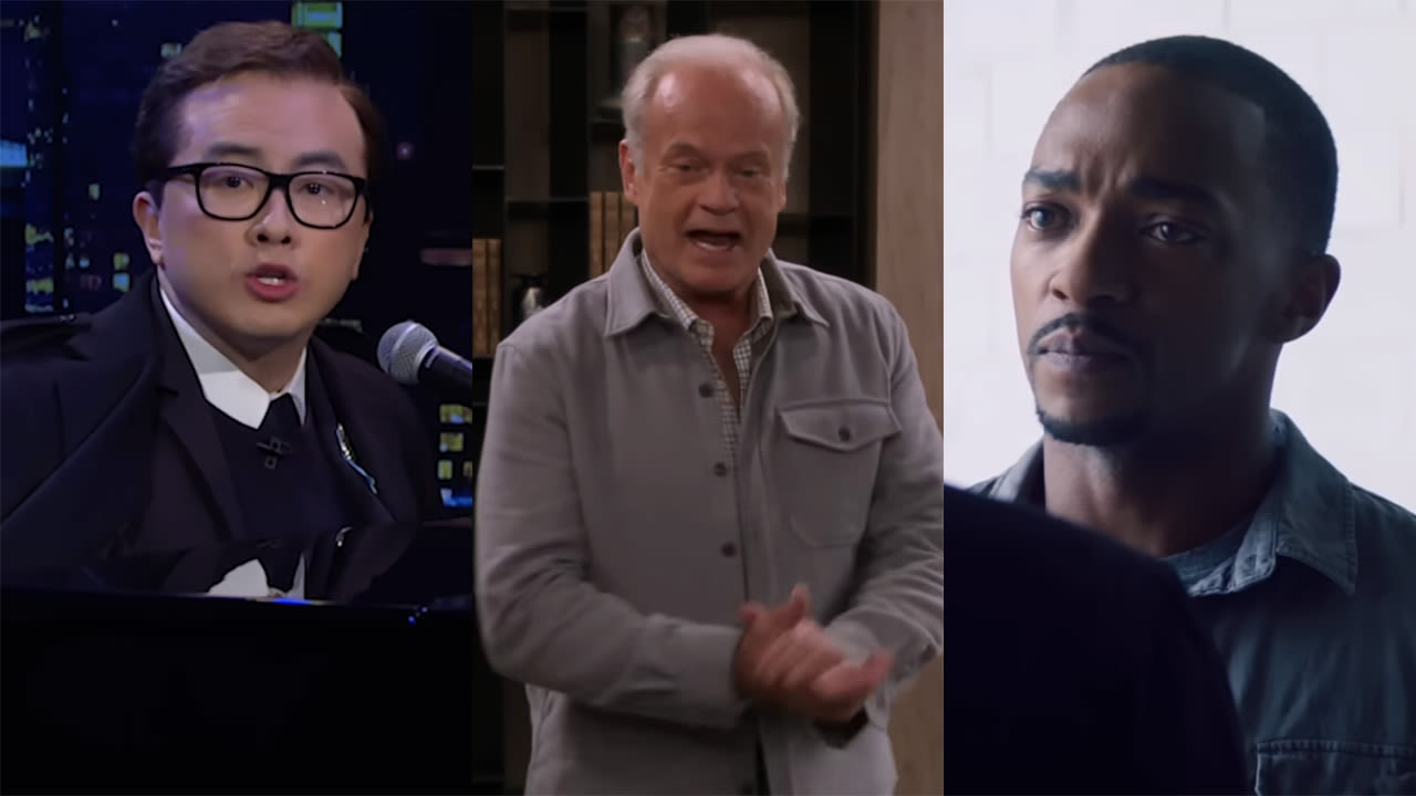 ...Me Just Sucked’ Kelsey Grammer, Bowen Yang And Anthony Mackie Talk The Criticisms They’ve Gotten In Hollywood...