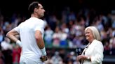 Sue Barker makes surprise Wimbledon return to honour Andy Murray