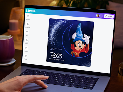 Canva Sets Limited-Time Disney Licensing Pact for 10 Key Characters in Tandem With D:23