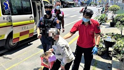 跌倒受傷無法起身 長榮警協助老婦返家 | 蕃新聞