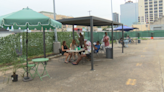 Austin parking lot transforms into 'The Oasis,' a summer resource center for the homeless