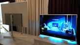This concrete and metal OLED TV with a next-gen screen is the stylish set we've been waiting for