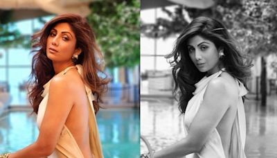Shilpa Shetty Exudes Elegance In A Satin Backless Gown, Hot Photos Go Viral - News18