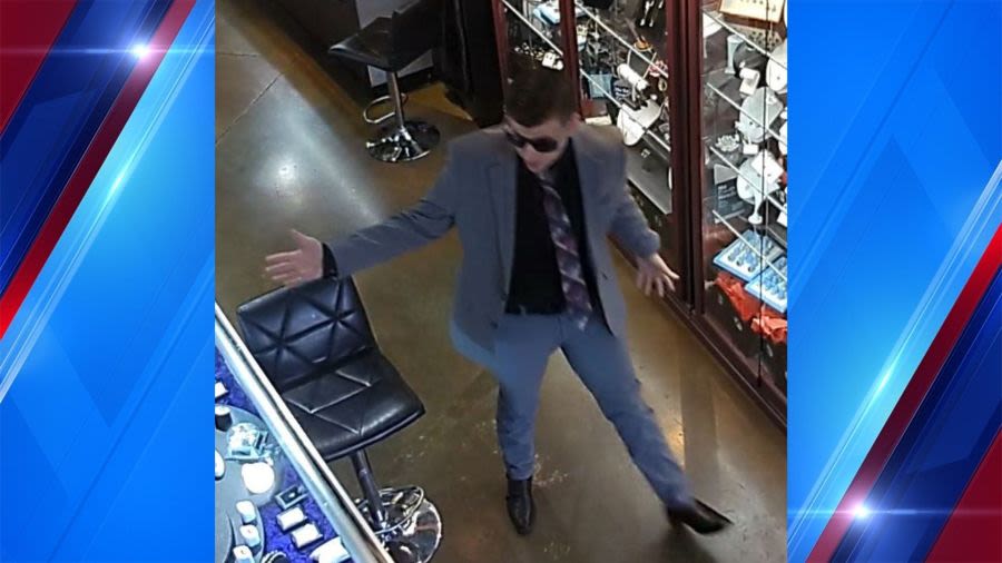 St. George police search for this alleged knife-wielding jewelry thief