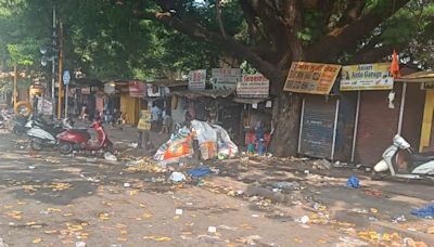 Pune BJP Lok Sabha Candidate Murlidhar Mohol's Rally Leaves Behind A Stinking Mess (PHOTOS)