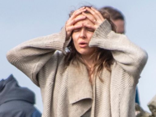 Jodie Comer is seen on the set of 28 Years Later for the first time