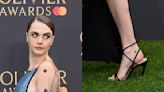 Cara Delevingne Straps Into Black Gucci Sandals for Olivier Awards 2024