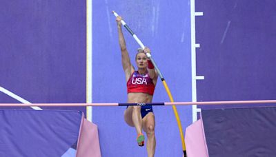 Olympic pole vault: Australia's Nina Kennedy and USA's Katie Moon stage another epic showdown ... with Kennedy prevailing