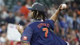 WATCH: Houston Texans QB C.J. Stroud Throws Astros First Pitch vs. Braves