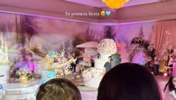 Hijo de Marc Anthony y Nadia Ferreira disfruta de su primera fiesta ¡mira las fotos!