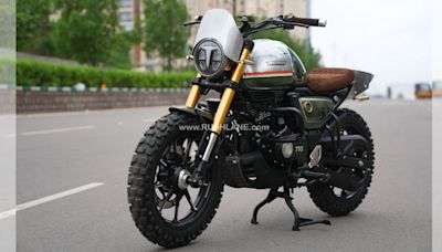 TVS Ronin Parakram Unveiled - Custom Kargil Edition Motorcycle
