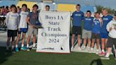 Rockland boys track and field team comes away with first-ever state title