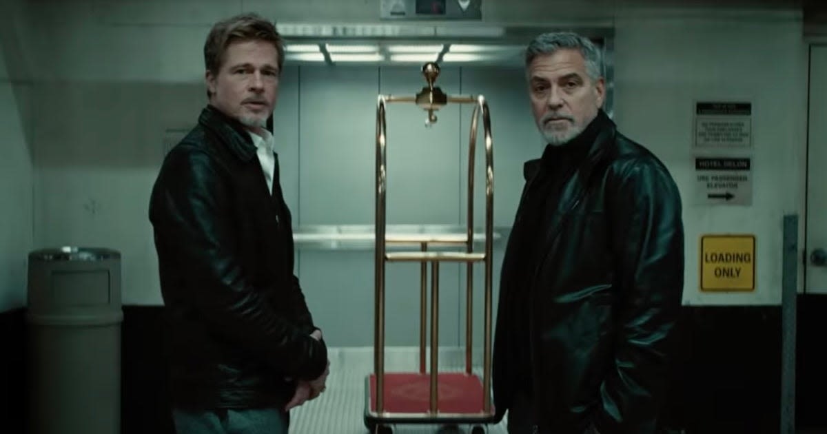 George Clooney and Brad Pitt rekindle that Ocean's Eleven magic in new crime comedy Wolfs