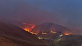 Del Puerto Canyon wildfire burning west of Patterson as heat wave bakes California